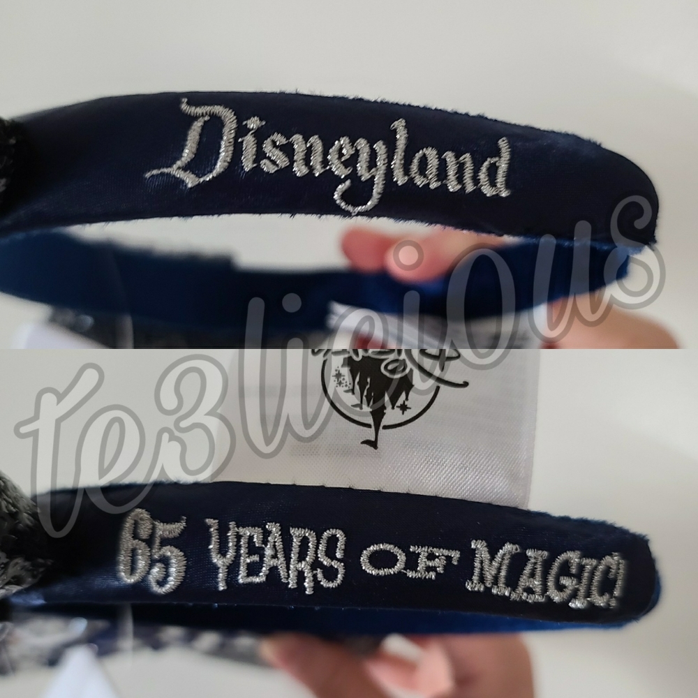 DISNEYLAND 65 YEARS OF MAGIC JEWELED EARS HEADBAND - Picture 7 of 7